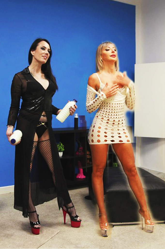 Adeline Lafouine Vicky Sol Backstage double anal